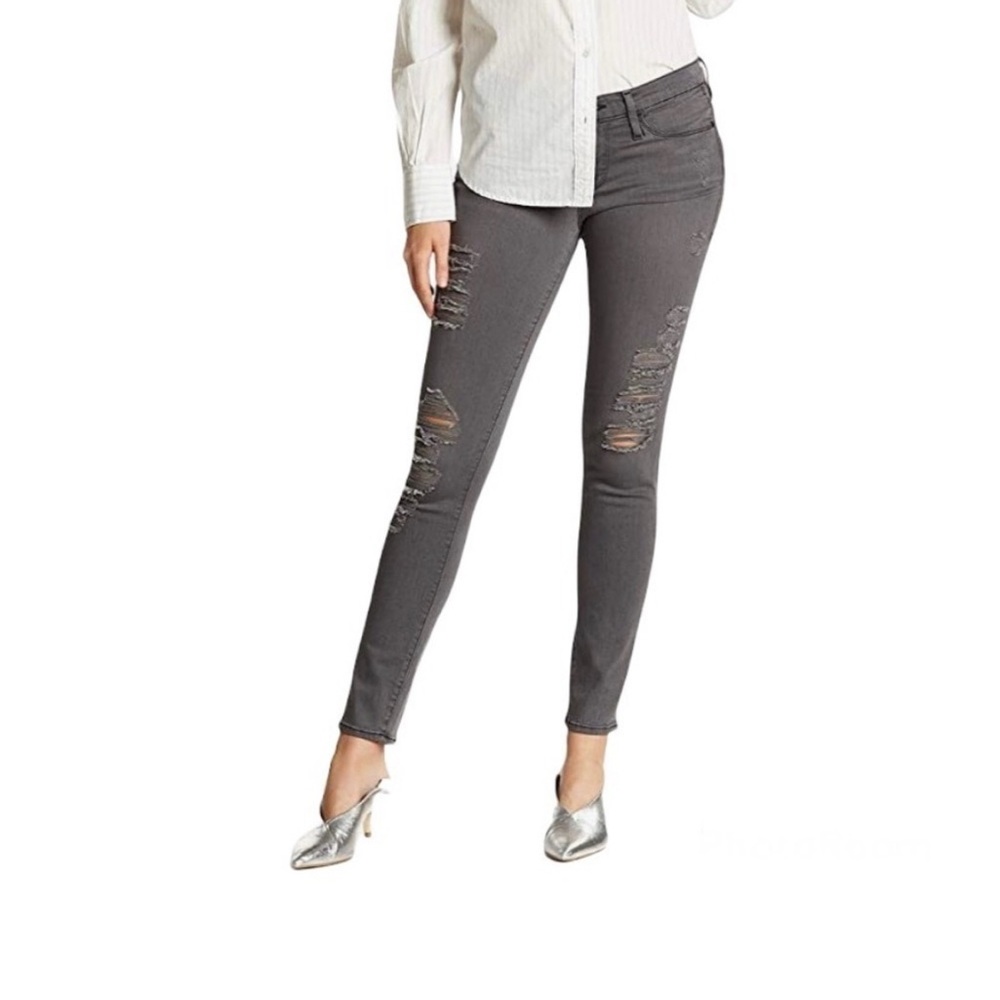 Frame Denim Gray Skinny Jeans
